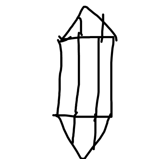 Crystal drawing by butter