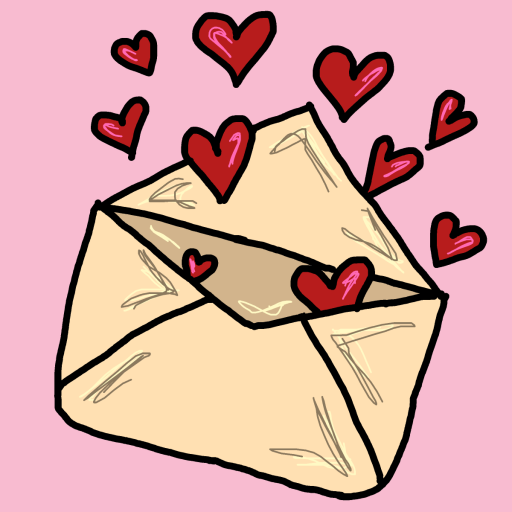 Love Letter drawing by monthra