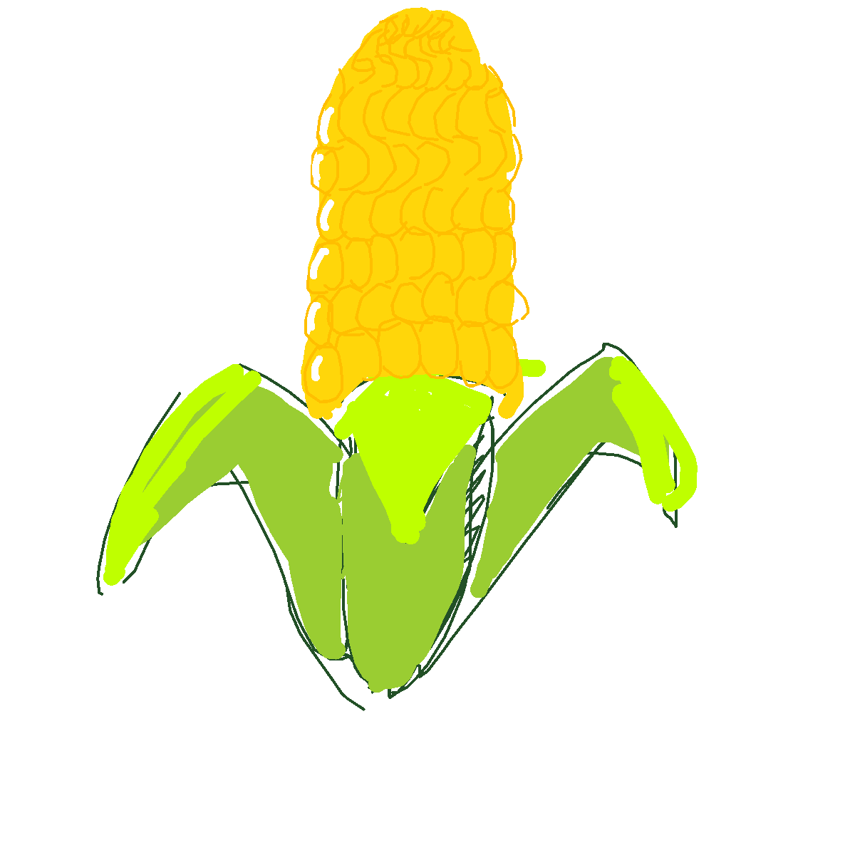 Corn drawing by nammy