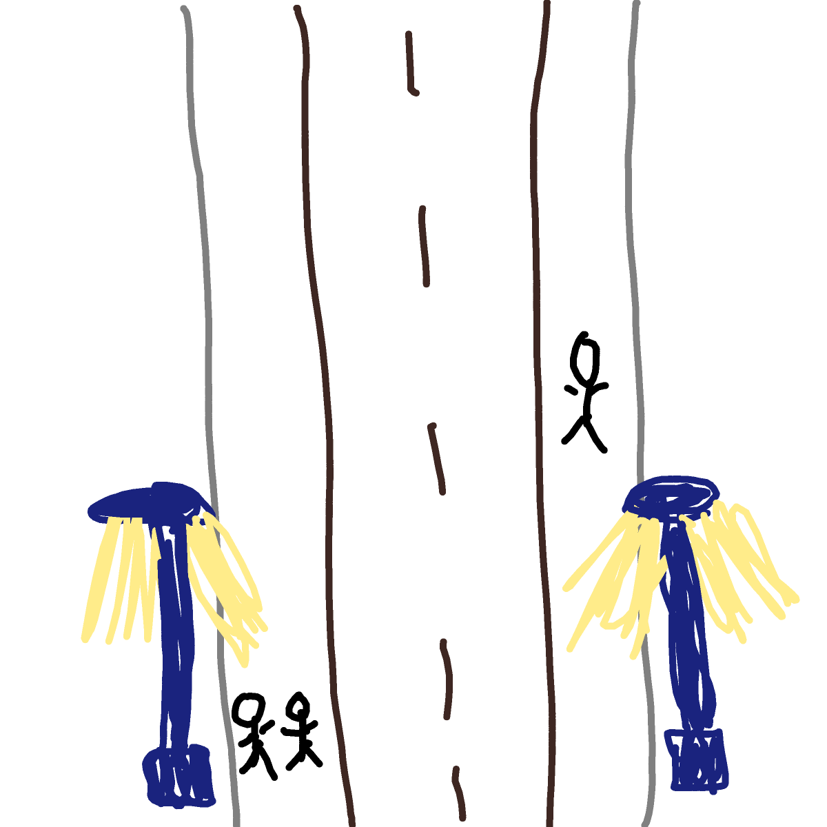 Streetlight drawing by magic-vivid-guru