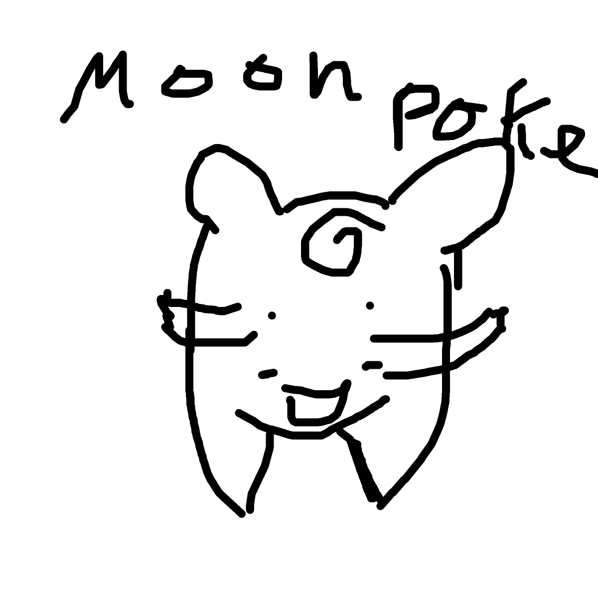 Clefairy drawing by juice