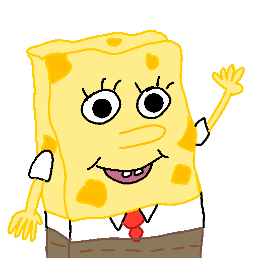 Sponge drawing by conn0rr