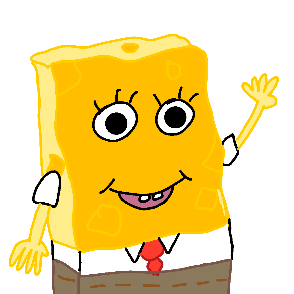 Sponge drawing by conn0rr