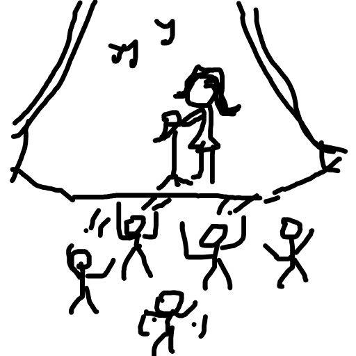 Concert drawing by honey crisp