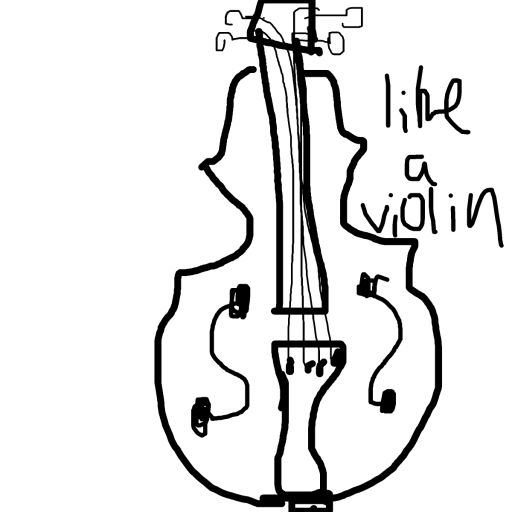 Cello drawing by mikestam195