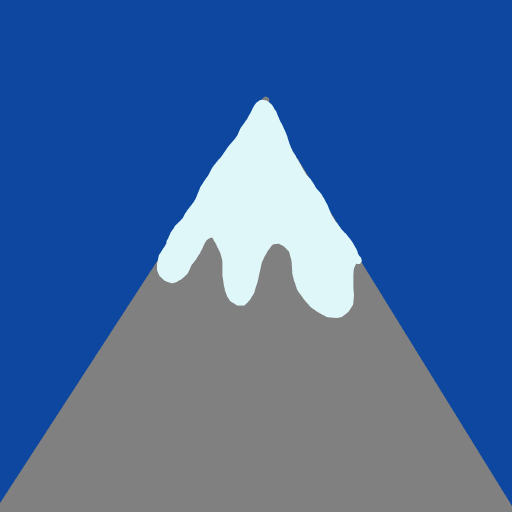 Mountain drawing by sun-rose-drive