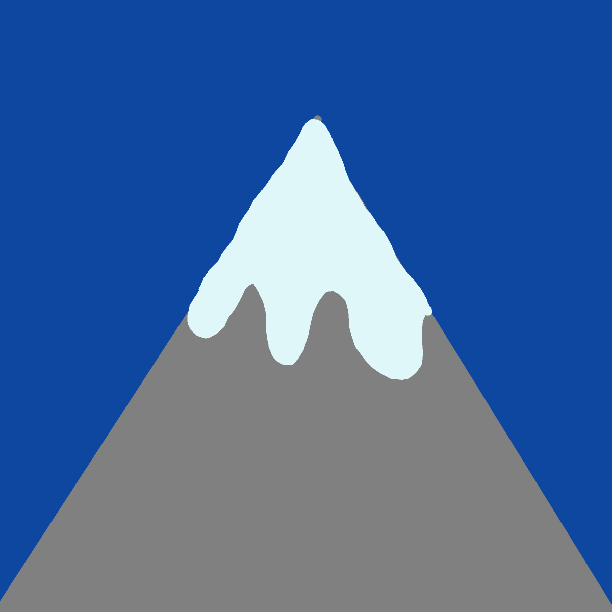 Mountain drawing by sun-rose-drive