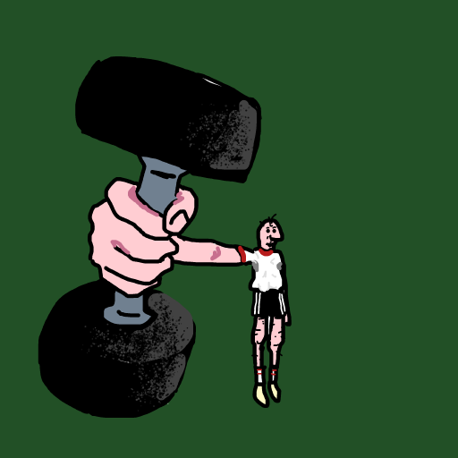 Dumbbell drawing by knoxy