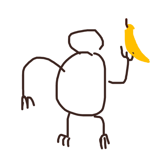Monkey drawing by tirza