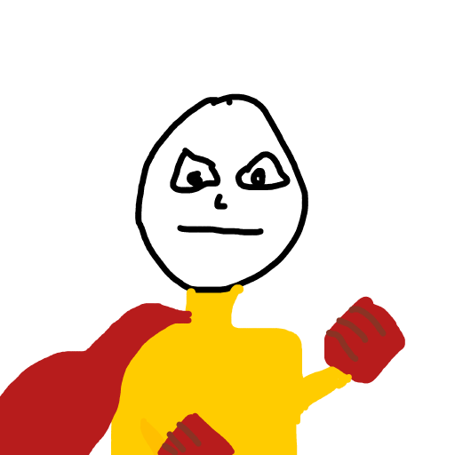 Saitama drawing by soft-rare-pro
