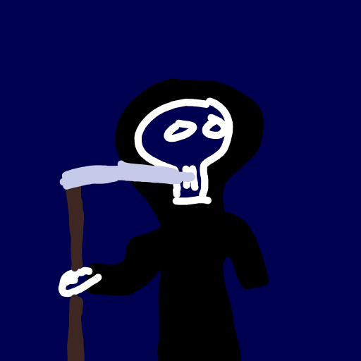 Grim Reaper drawing by MoDarsot