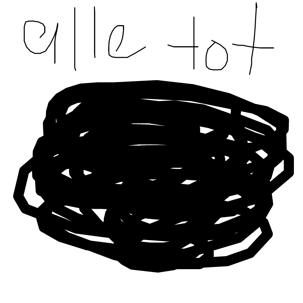 Black Hole drawing by isi