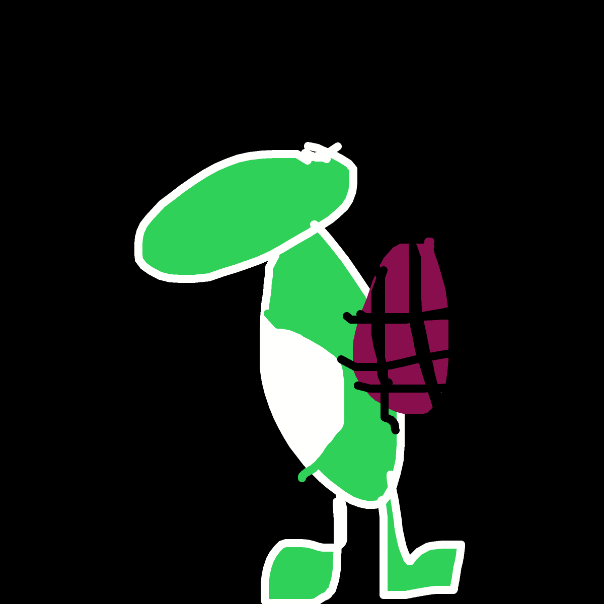 Yoshi drawing by kurtie