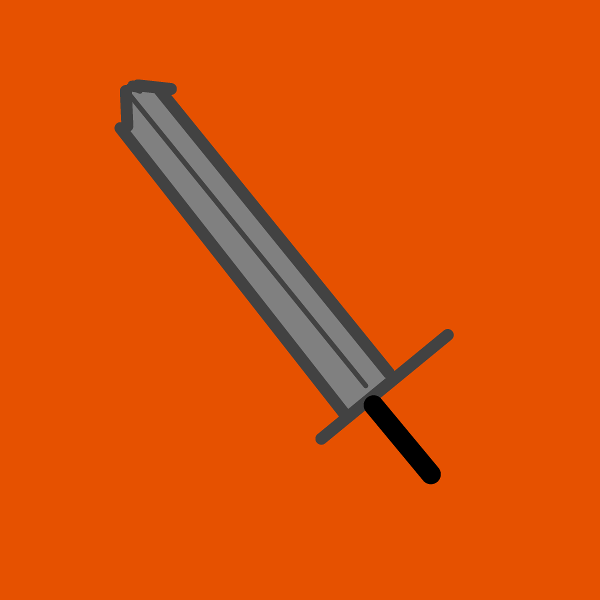 Sword drawing by Guardianoflives