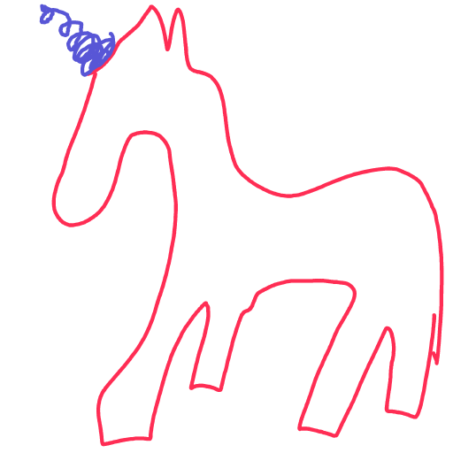 Unicorn drawing by coal-mild-peace