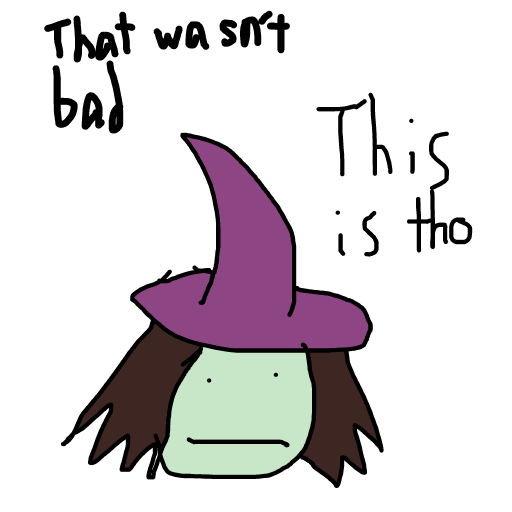 Witch drawing by ldiot