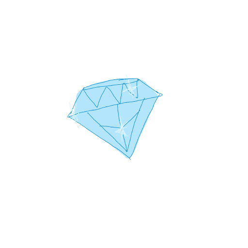 Diamond drawing by nuchalant