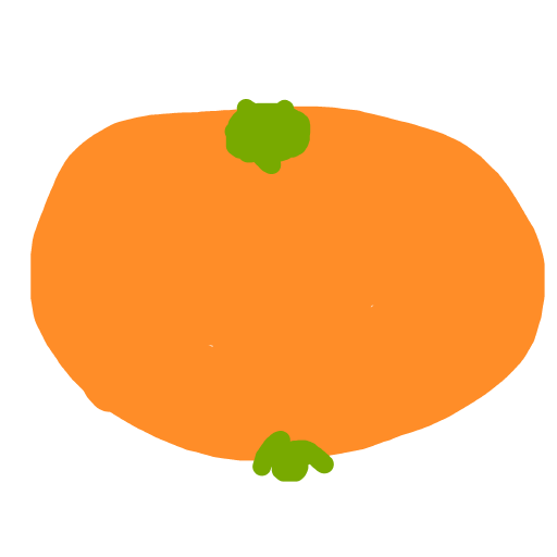 Orange drawing by neesh