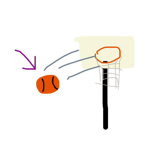 Basketball drawing by brush-star-site
