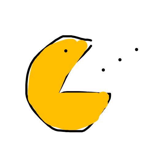 Pac-Man drawing by maite
