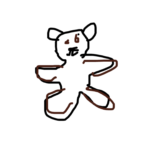 Teddy Bear drawing by pale-gamma-path