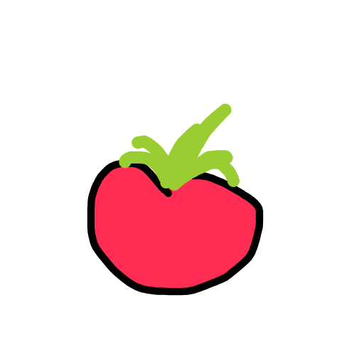 Tomato drawing by aqua-hyper-doodler