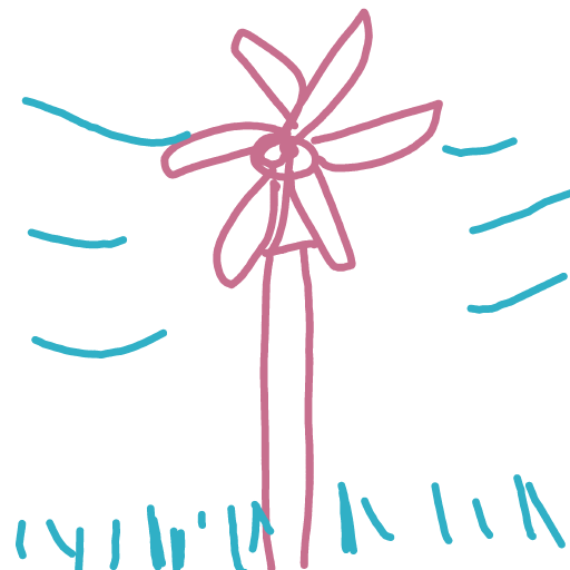 Windmill drawing by coal-mild-peace