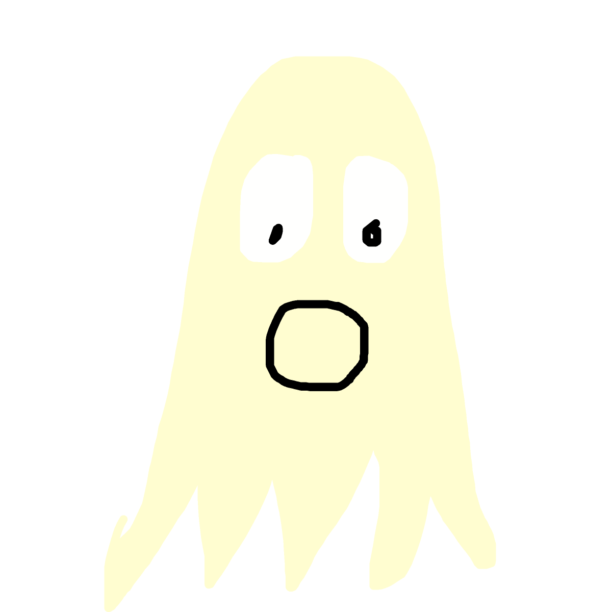 Ghost drawing by tirza
