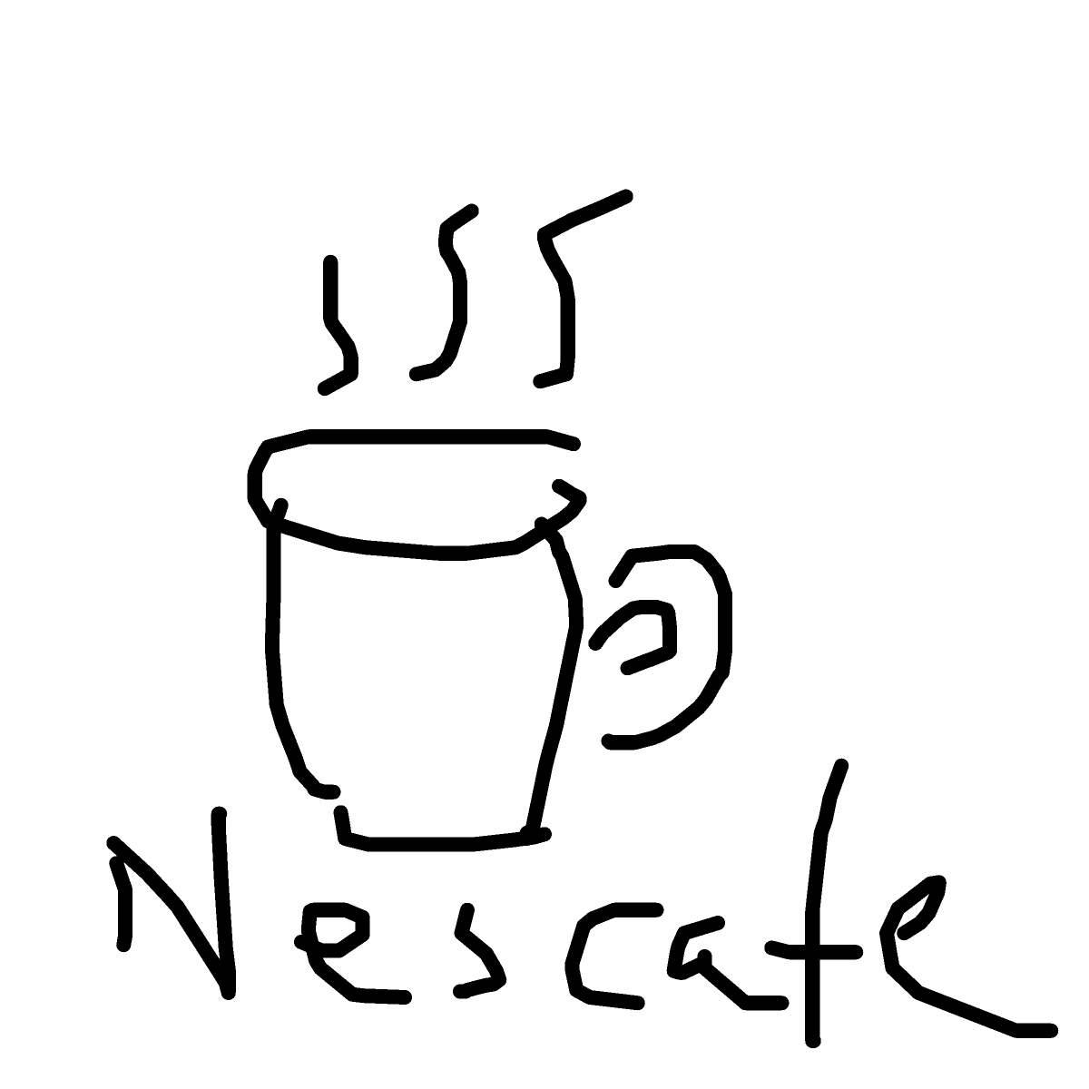 Coffee drawing by joolz