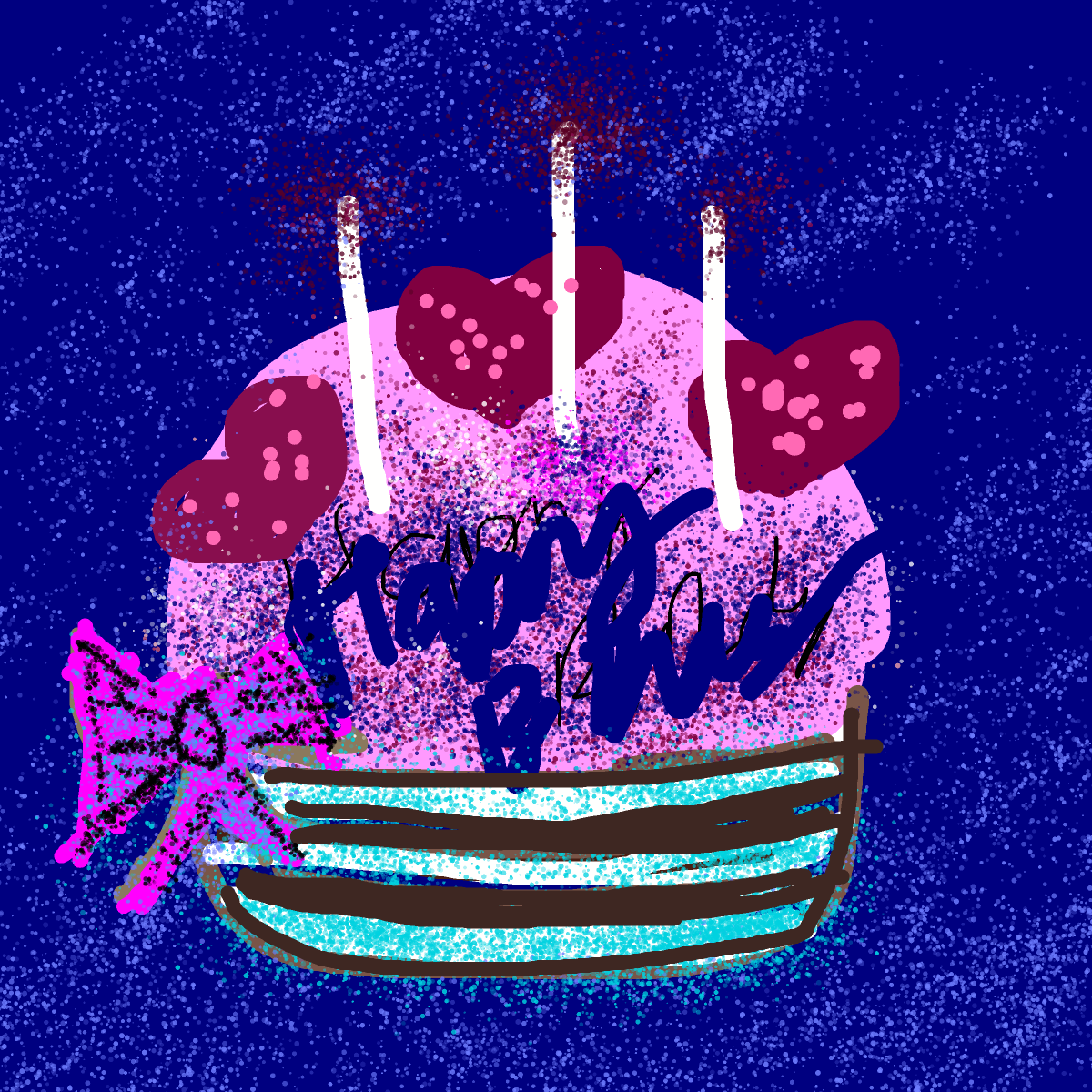 Cake drawing by solo-ink-force