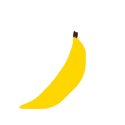 Banana drawing by ms lady