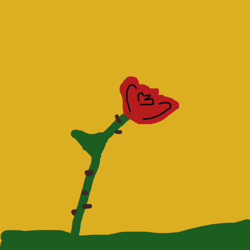 Rose drawing by draw-yo-mama
