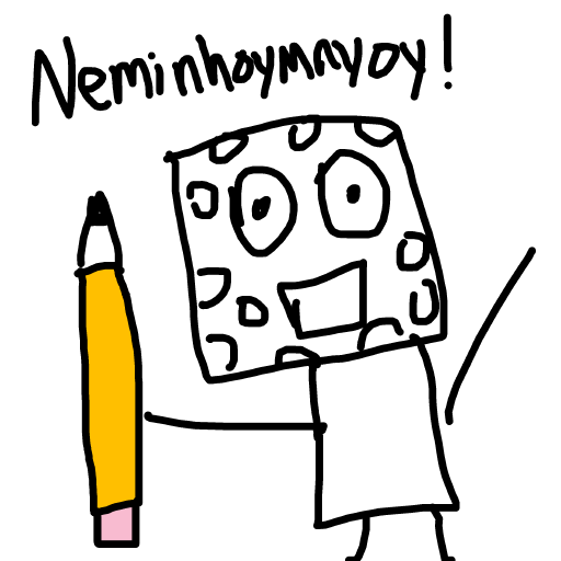 DoodleBob drawing by red-ink-mind