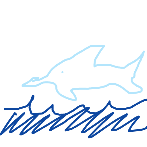 Dolphin drawing by aqua-max-trade