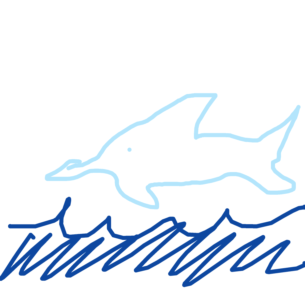 Dolphin drawing by aqua-max-trade