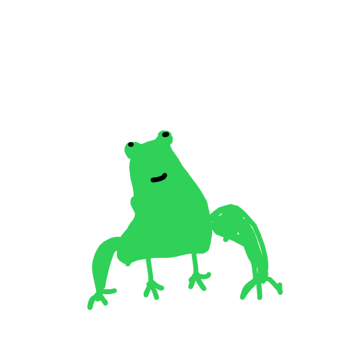 Frog drawing by sun-rose-drive
