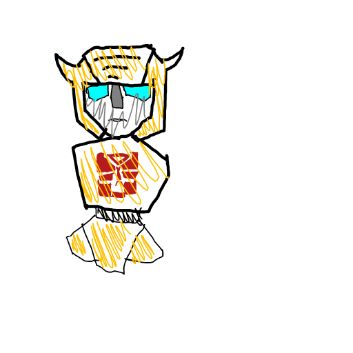 Bumblebee drawing by wave-cool-pride