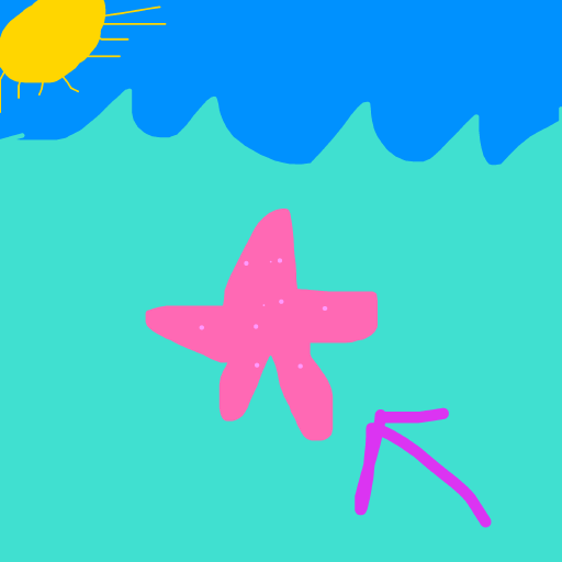 Starfish drawing by free-fair-boost