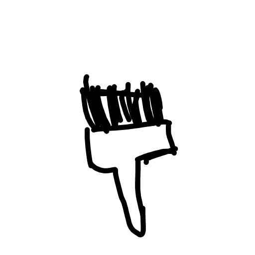 Paintbrush drawing by draw-ivory-drawer