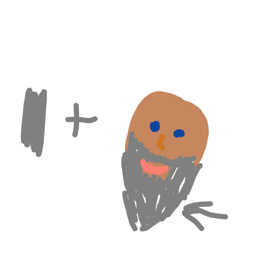 Greybeard drawing by clay-mega-force