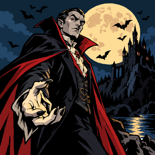 Dracula drawing by Guardianoflives