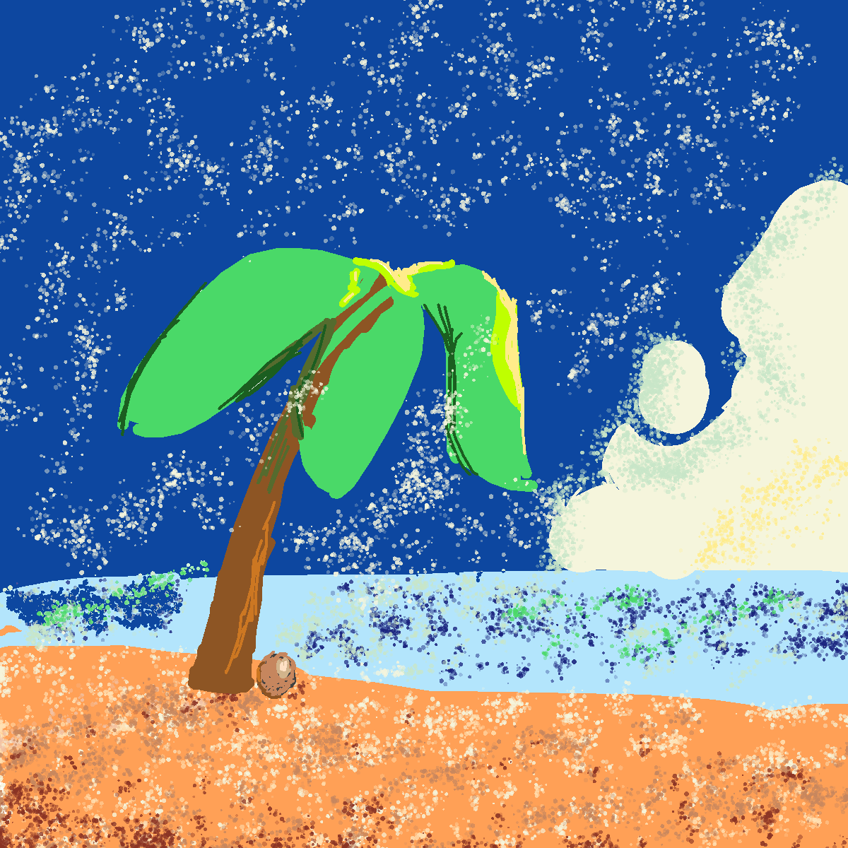 Palm Tree drawing by pearl-aqua-crest