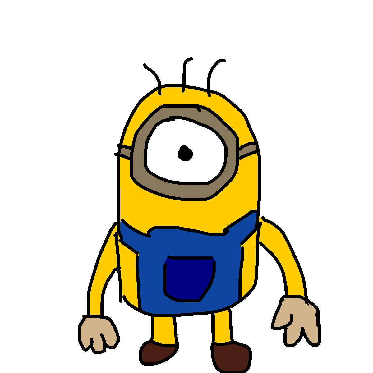 Minion drawing by kyle