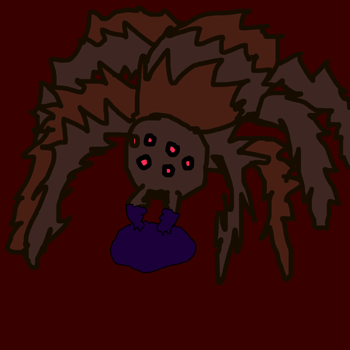 Tarantula drawing by ldiot