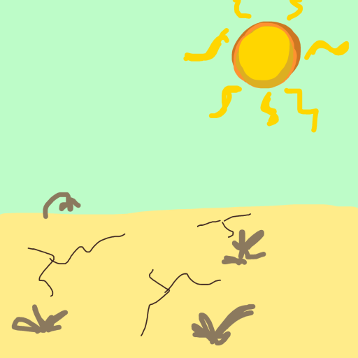 Drought drawing by knoxy
