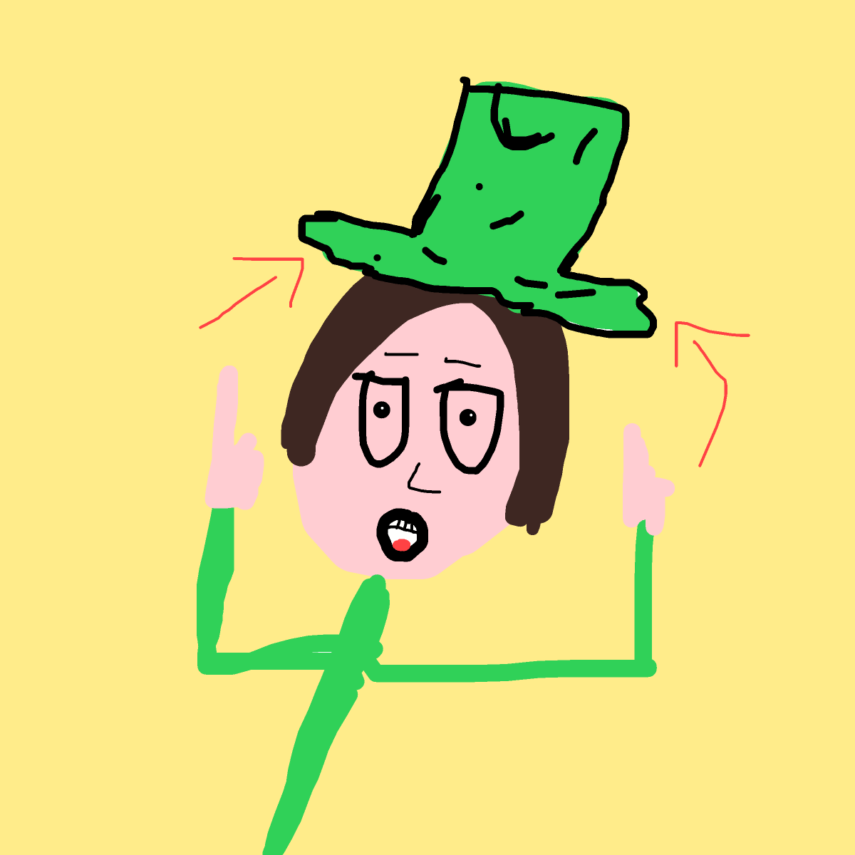 Hat drawing by dan