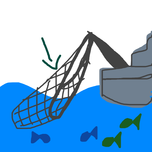 Fishing Net drawing by beksss
