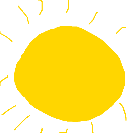 Sun drawing by grou