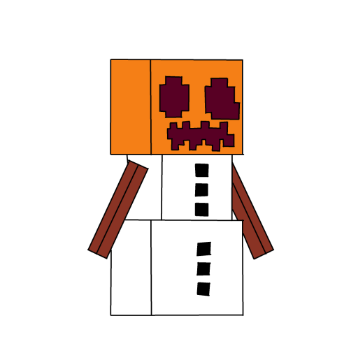 Snow Golem drawing by dilly-doodle-dally