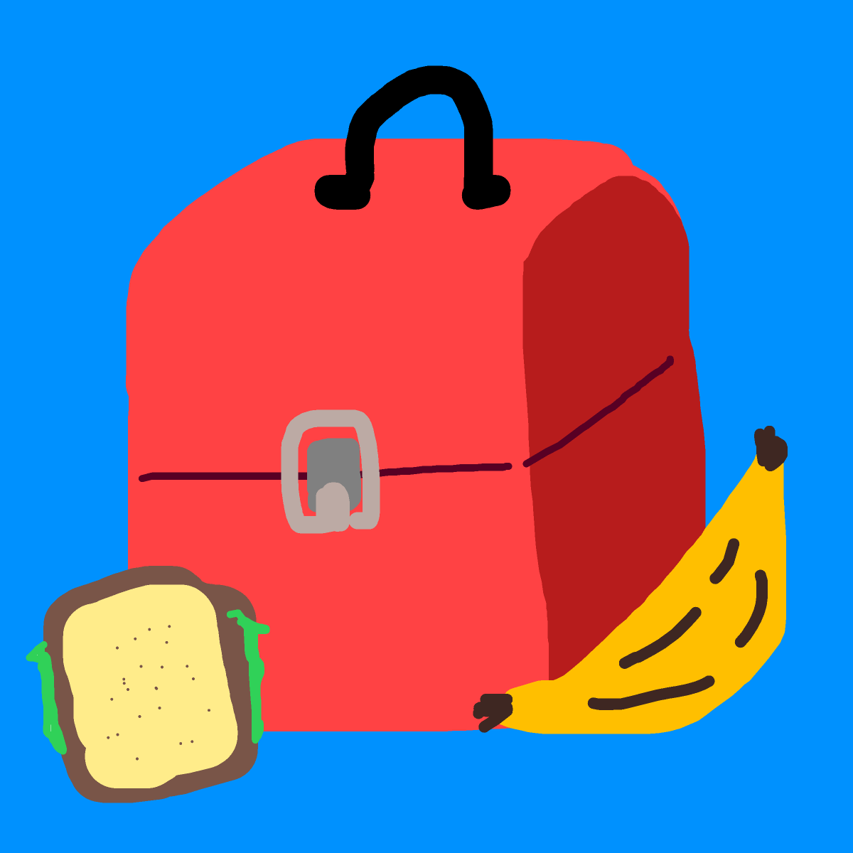 Lunchbox drawing by knoxy